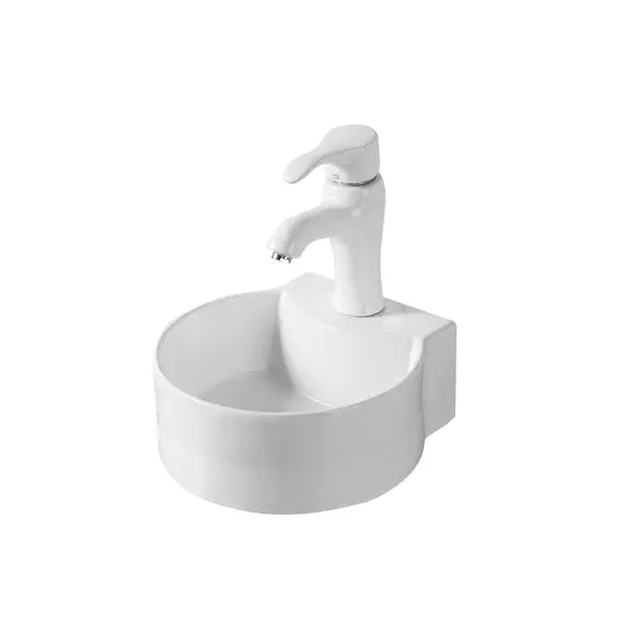 Подвесная белая раковина для ванной Gid N9134