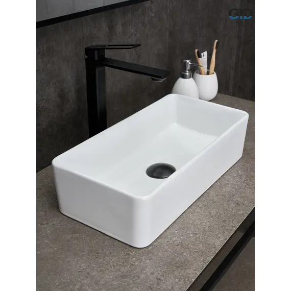 Накладная белая раковина для ванной Gid N1104