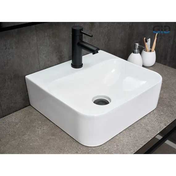 Накладная белая раковина для ванной Gid N9257
