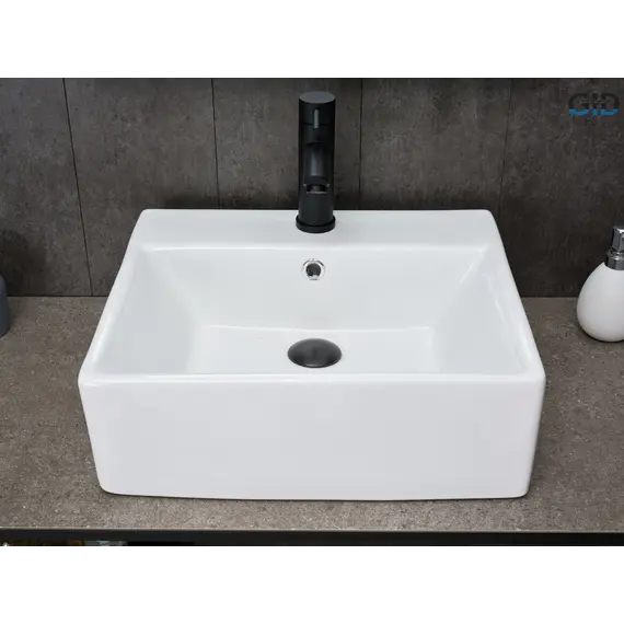 Накладная белая раковина для ванной Gid N9145