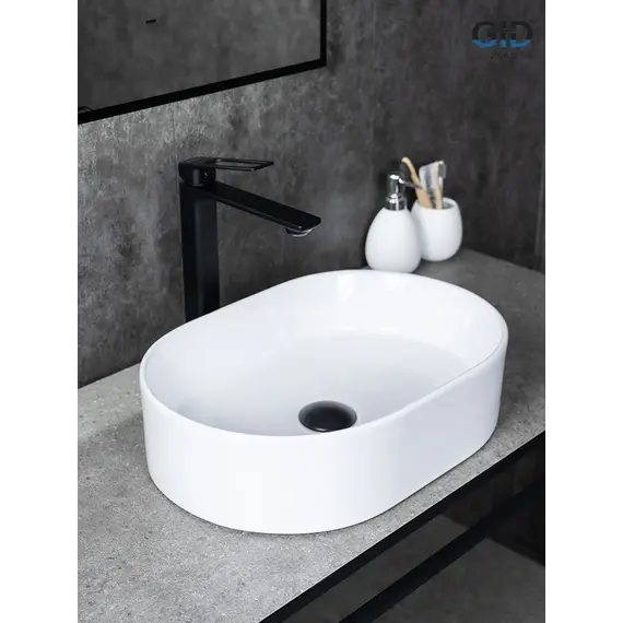 Накладная белая раковина для ванной Gid N1330