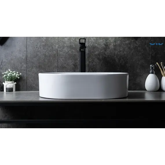 Накладная белая раковина для ванной Gid N1330