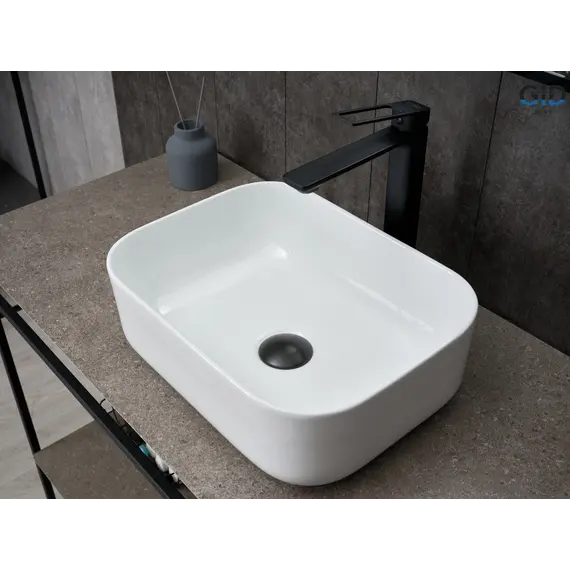 Накладная белая раковина для ванной Gid N1335