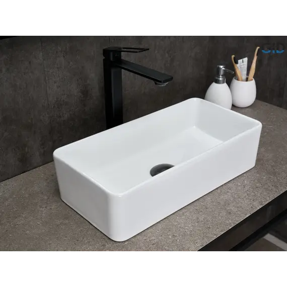 Накладная белая раковина для ванной Gid N1104