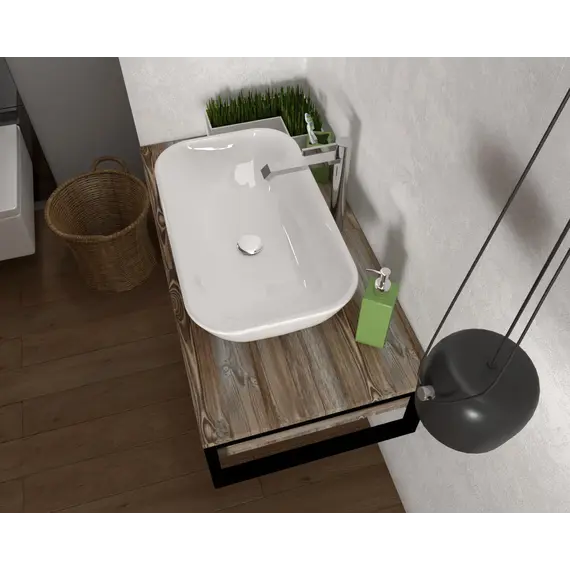 Тумба подвесная 1Marka GRUNGE LOFT дуб намибия