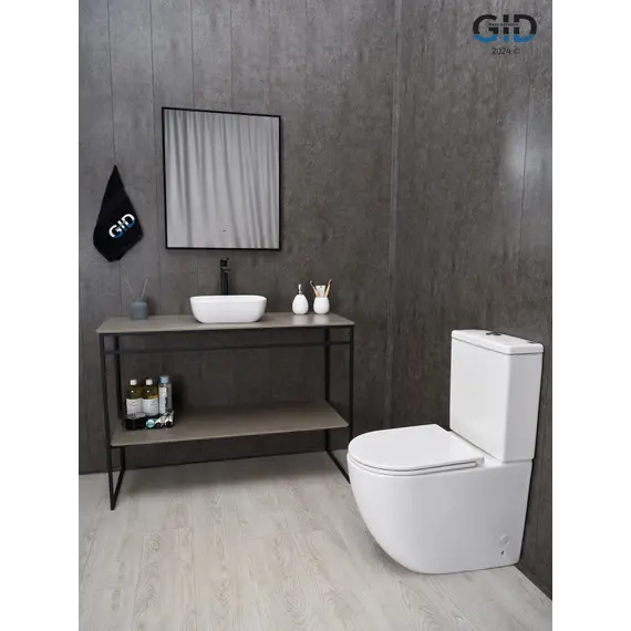 Накладная белая раковина для ванной Gid N1334