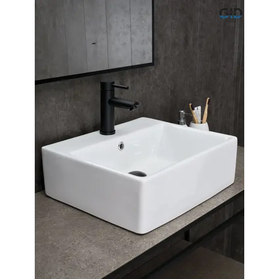 Накладная белая раковина для ванной Gid N9145