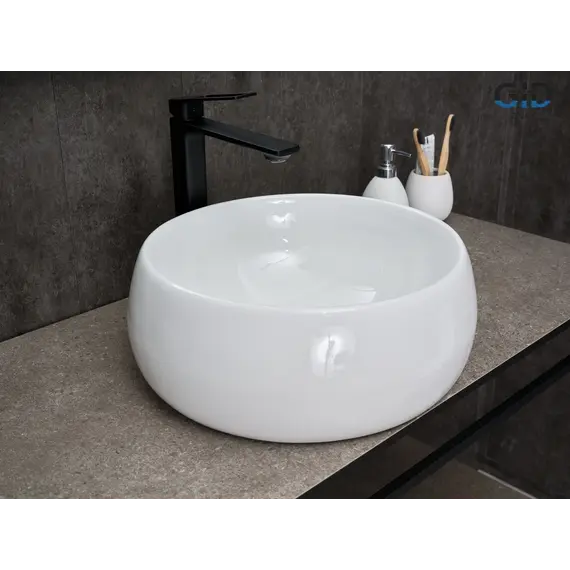 Накладная белая раковина для ванной Gid N9140
