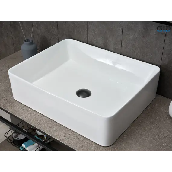 Накладная белая раковина для ванной Gid N9104