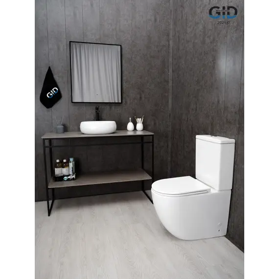 Накладная белая раковина для ванной Gid N9030ds