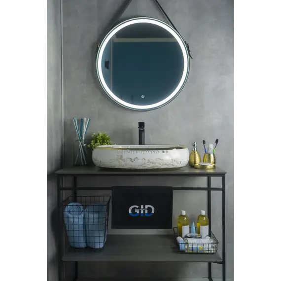 Накладная цветная раковина для ванной Gid Nc472