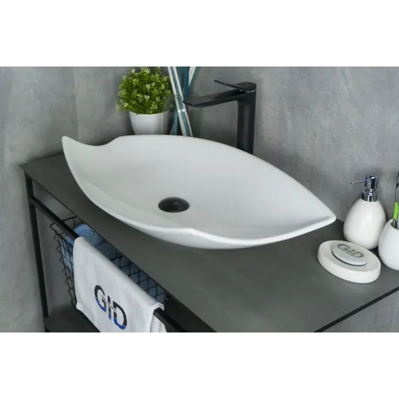 Накладная белая раковина для ванной Gid N9178