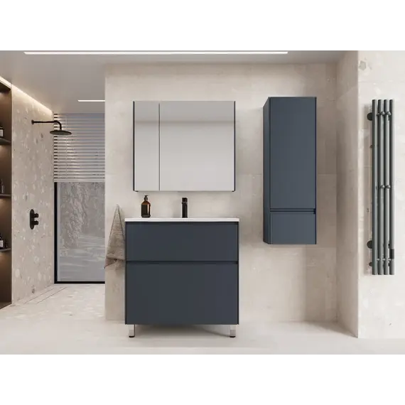 Пенал подвесной Style line  "ЛИМА" 36, 1 ящик, PLUS, эмаль, графит