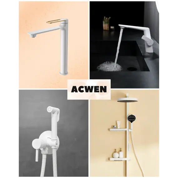 Душ гигиенический ACWEN 82003W белый матовый