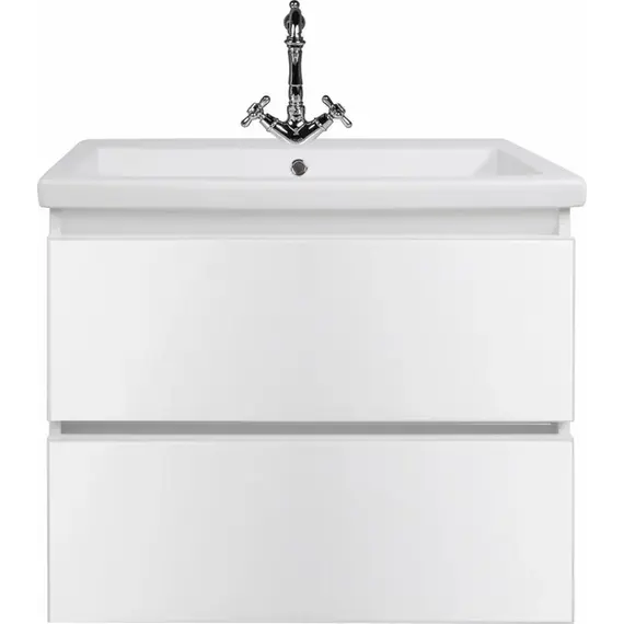 Тумба подвесная с раковиной Style Line Даймонд Люкс Plus