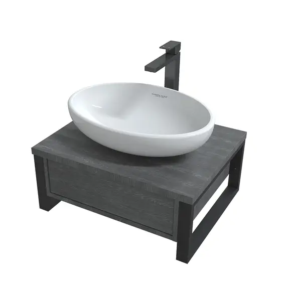 Тумба подвесная 1Marka GRUNGE LOFT 1в.я Секвойя