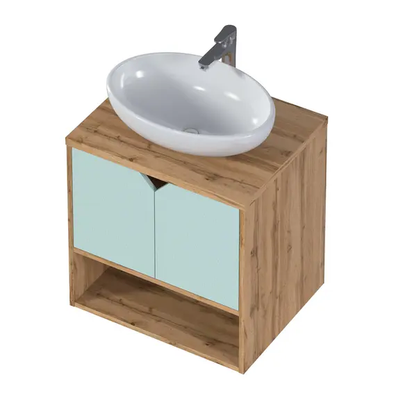 Тумба подвесная 1Marka Delta Мята софт