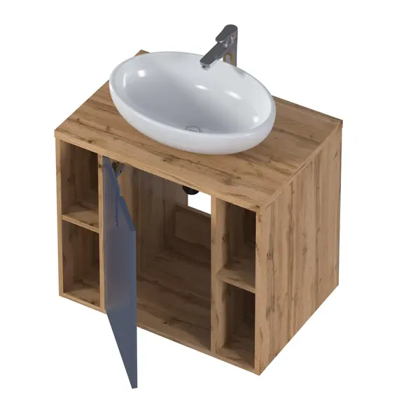 Тумба подвесная 1Marka Uta  Шарли синий