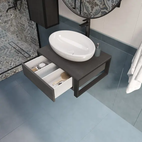 Тумба подвесная 1Marka GRUNGE LOFT 1в.я Секвойя