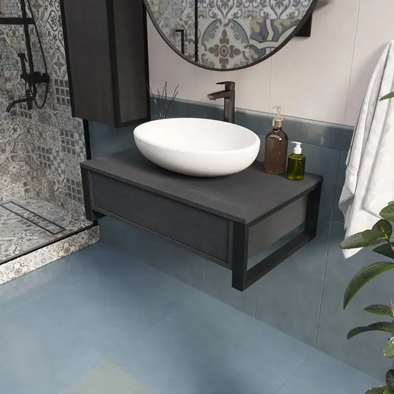 Тумба подвесная 1Marka GRUNGE LOFT 1в.я Секвойя