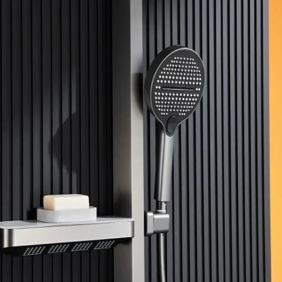 Душевая стойка ACWEN BN 28D графит