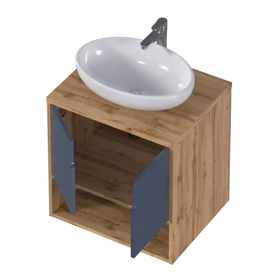 Тумба подвесная 1Marka Uta  Шарли синий