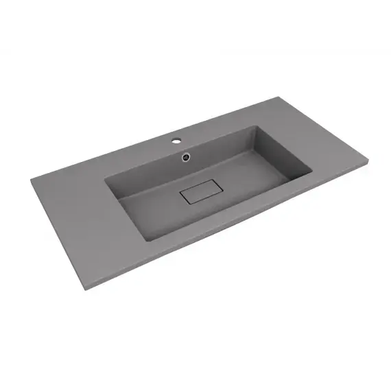 Тумба напольная Style line  "ЛИМА" эмаль, с раковиной LINE , 2 ящ., PLUS, белый матовый