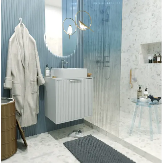 Тумба подвесная 1Marka Estel 60П 1я White