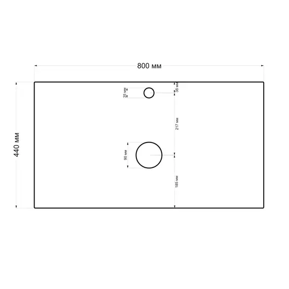 Тумба напольная 1Marka Forest 80Н 2ящика White