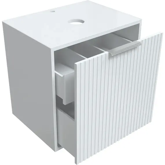 Тумба подвесная 1Marka Estel 60П 1я White