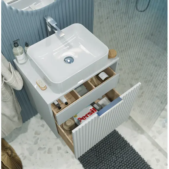 Тумба подвесная 1Marka Estel 60П 1я White