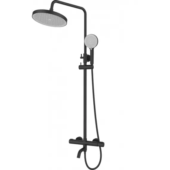 Душевая стойка  ESBANO CELINE (DS-MB) черный матовый