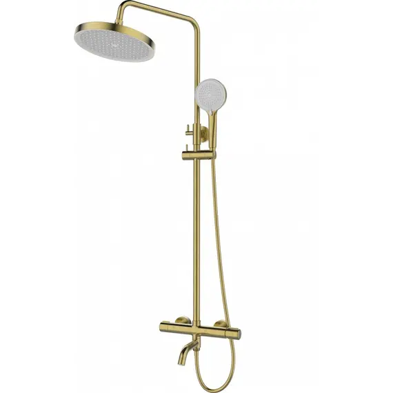 Душевая стойка ESBANO CELINE (DS-SG) брашированное золото