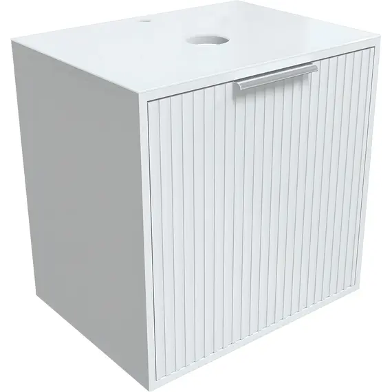 Тумба подвесная 1Marka Estel 60П 1я White