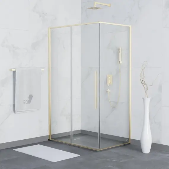 Душевой уголок RGW SV-42G прозрачное/золото