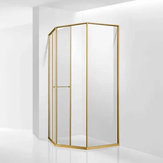 Душевой уголок RGW SV-82Gb "L/R" прозрачное/золото