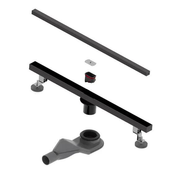 Душевой трап RGW SDR-51B черный