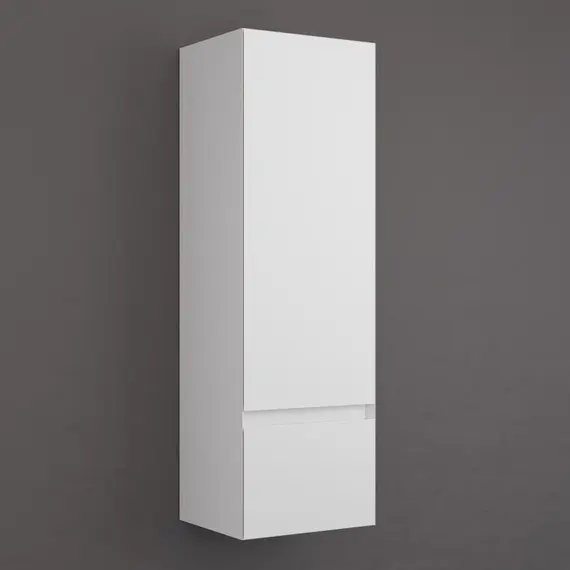 Пенал подвесной "Манхэттен" 36, ЭМАЛЬ 1 ящик PLUS белый матовый