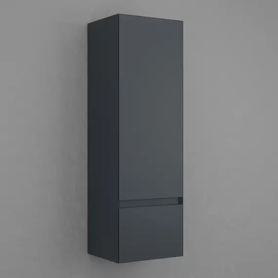 Пенал подвесной "Манхэттен" 36, ЭМАЛЬ 1 ящик PLUS графит