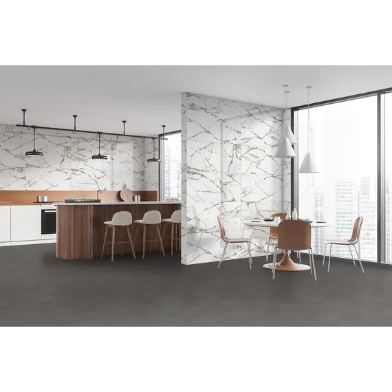 Плитка грес глаз. Stardust_GT Темно-серый 60*60/60*120