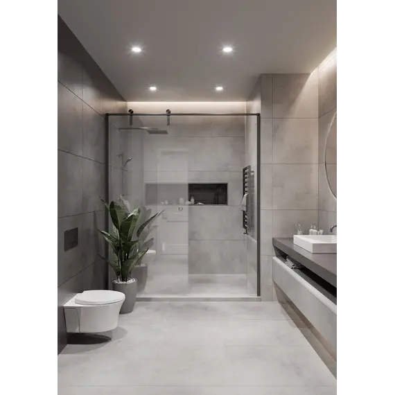 Плитка грес глаз. Vibe_GT Светло-серый  60*60/60*120