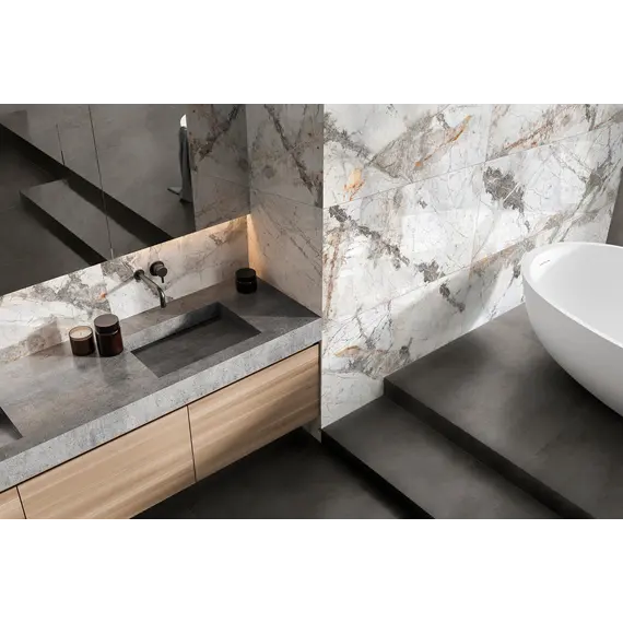 Плитка грес глаз. Stardust_GT Серый 60*60/60*120 карвинг