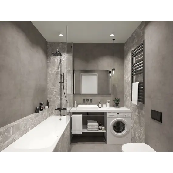 Плитка грес глаз. Stardust_GT Серый 60*60/60*120 карвинг