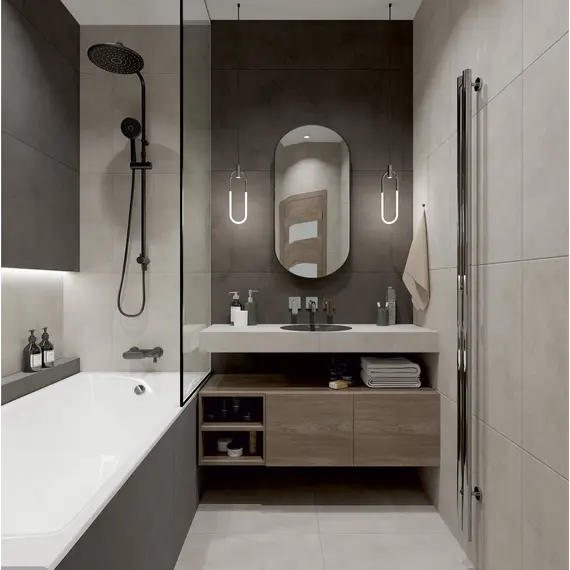 Плитка грес глаз. Stardust_GT Серый 60*60/60*120 карвинг