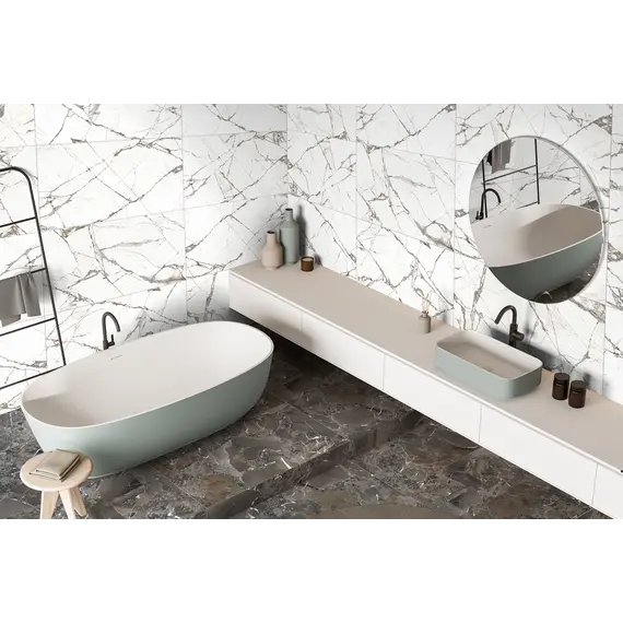 Керамогранит Timeline_GT Белый  60x120 карвинг