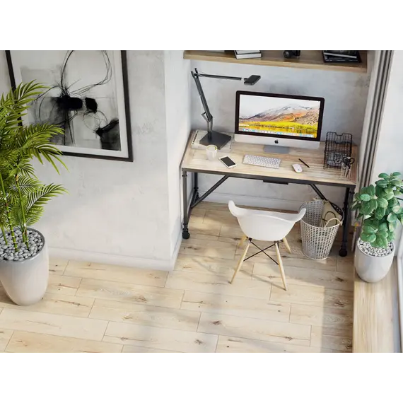 Плитка грес глаз. Alaska GT Белый  15*60