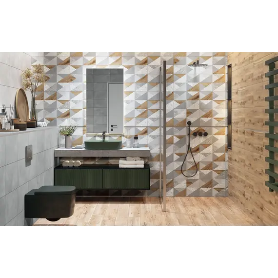 Плитка облиц. Vision Светло-серый  40*27 _декор