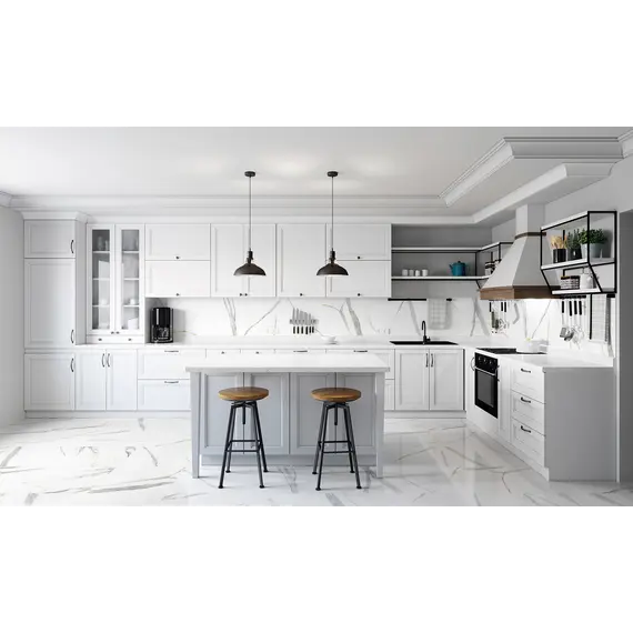 Керамогранит Angel Statuario_GT Белый 60x120 полир