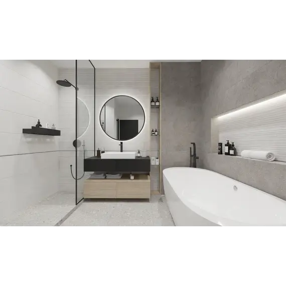 Плитка облиц. Sparkle Светло-серый  30x60