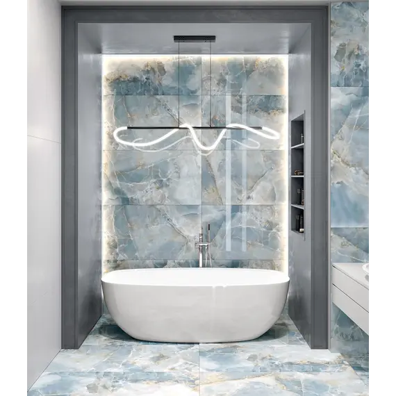 Керамогранит Favorito_GT Синий 60x120 полир.